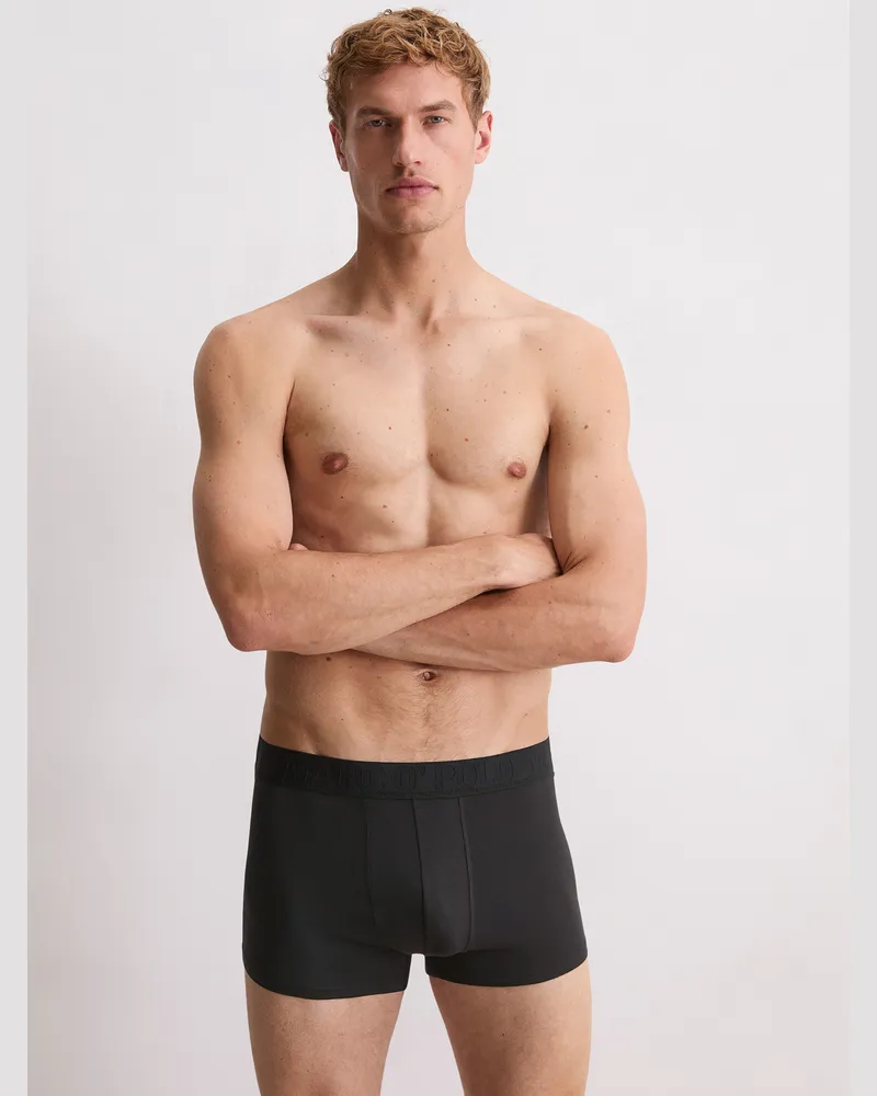 Marc O'Polo Retro Pants Trunk Essentials 3-Pack Schwarz