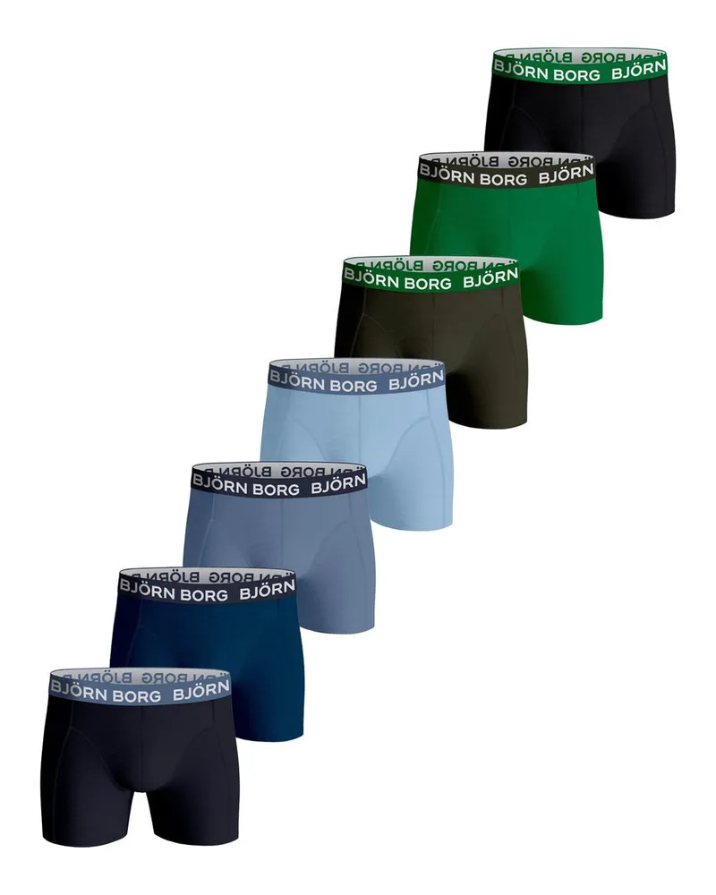 Björn Borg Björn Borg Unterhosen 7er-Pack Boxers Multicolor Mehrfarbig