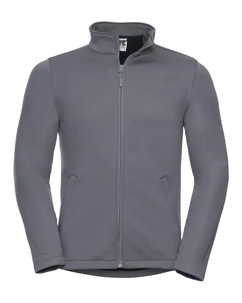 Russell Athletic Russell Herren Smart Softshell-Jacke (Grau Dunkelgrau