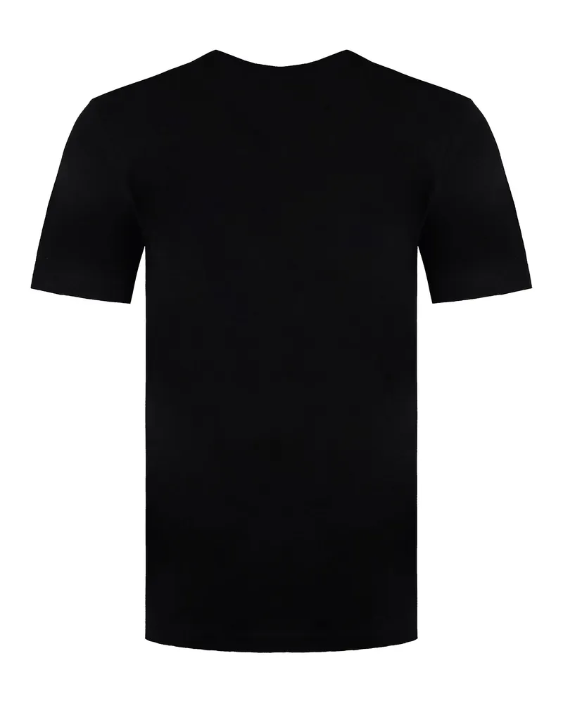 Asics Logo Herren Schwarzes T-Shirt Schwarz