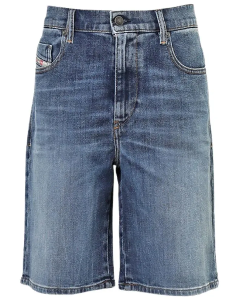 Diesel D-Strukt" Jeansshorts für Herren (Mittelblau Mittelblau