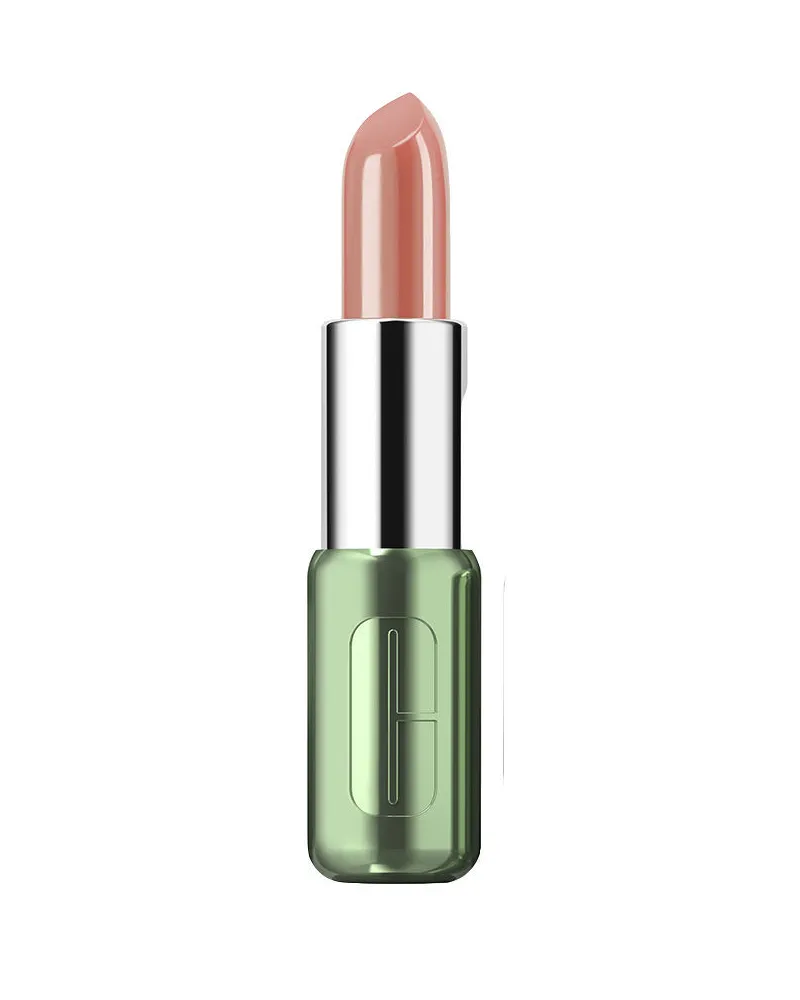 Clinique Pop Longwear Shine Lippenstift, 3,9 g - Nude Pop 