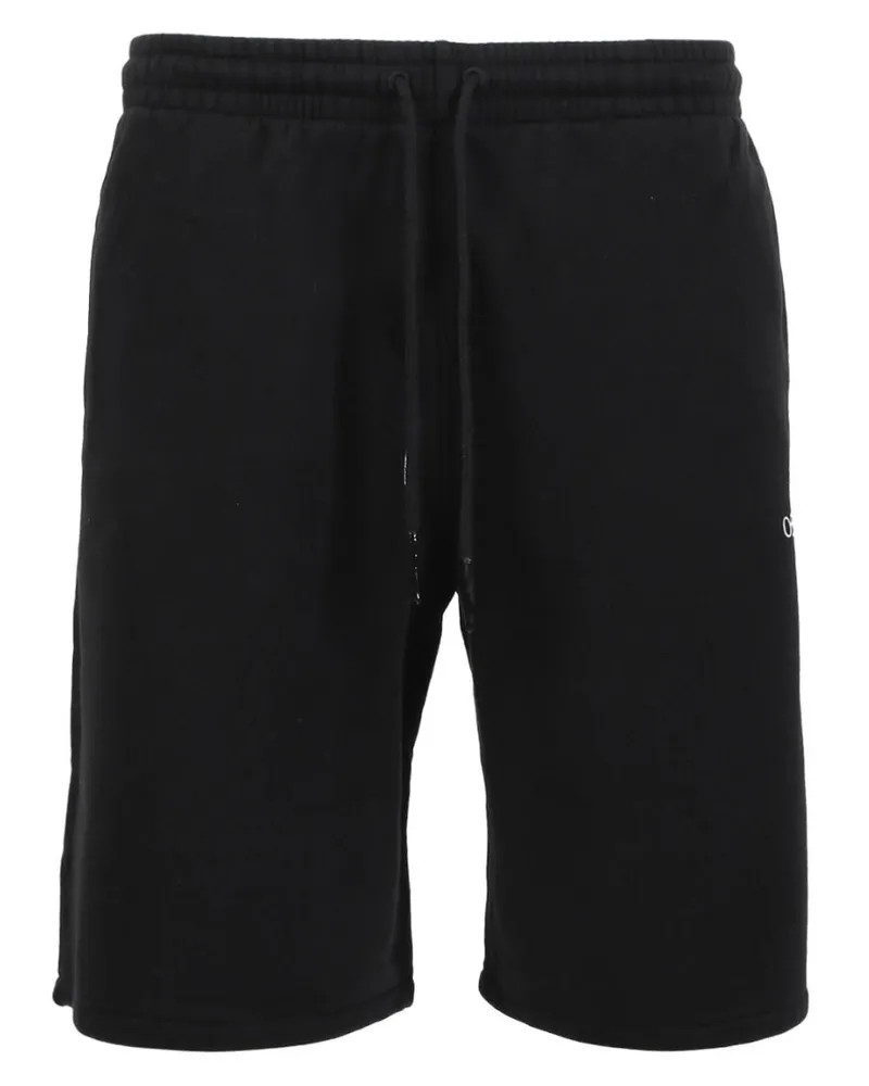 OFF-WHITE Caravaggio Lute Skate Schwarze Sweatshorts Schwarz