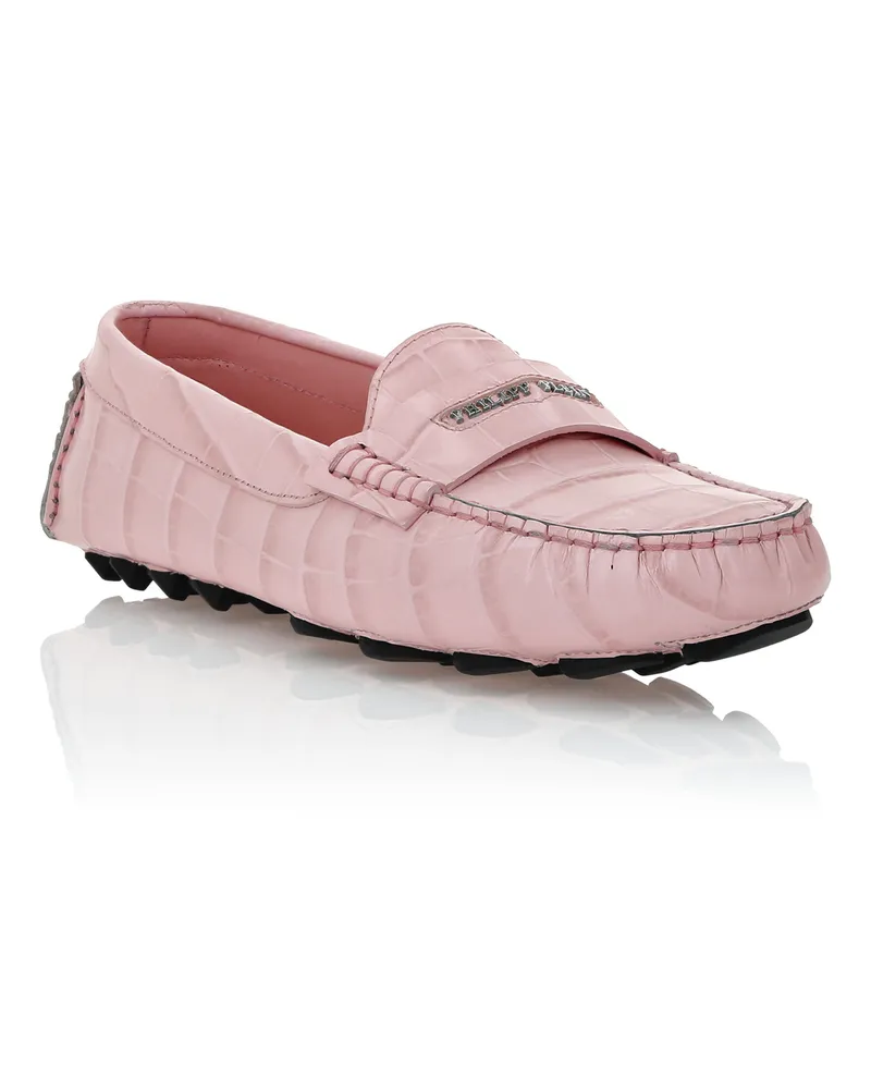 Philipp Plein Mokassin Rosé