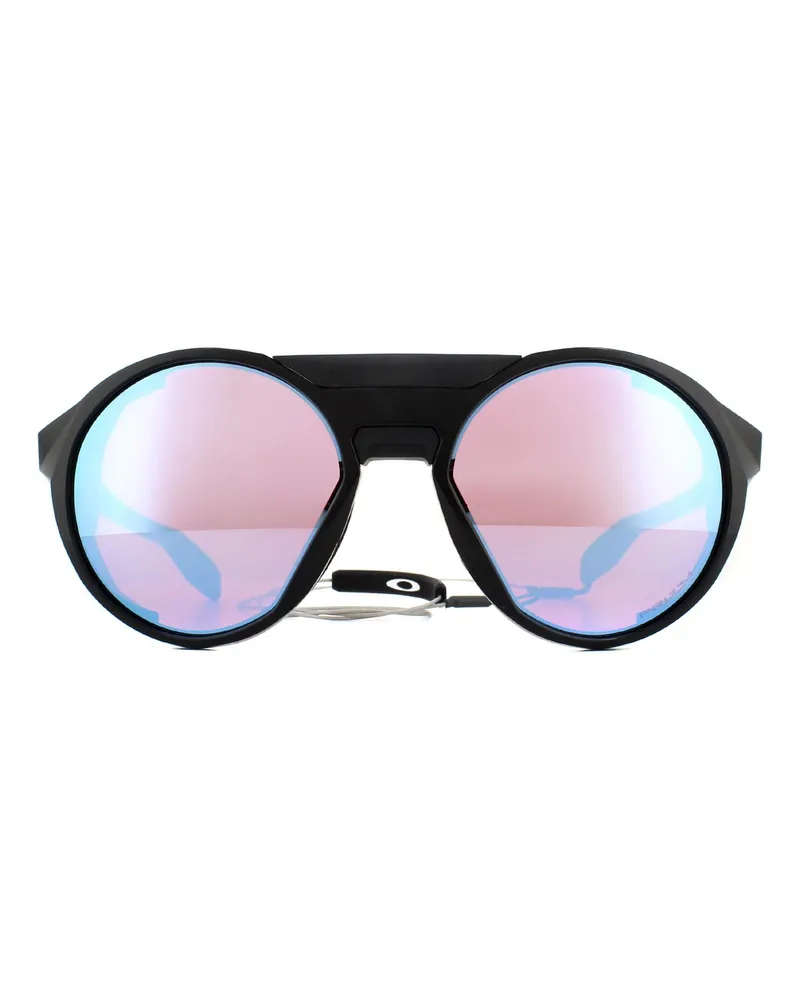 Oakley Wrap Unisex poliert schwarz Prizm Schnee Saphir-Sonnenbrille Schwarz