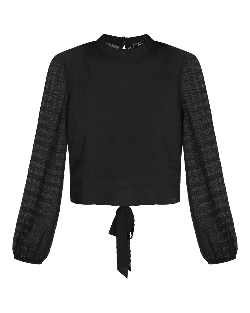 FAINA Bluse Frauen Schwarz Schwarz