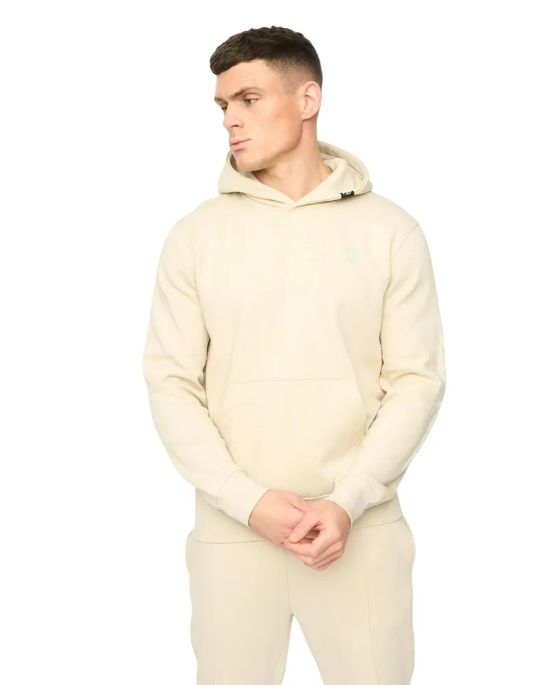CrossHatch Crufton" Kapuzenpullover für Herren (Helles Steingrau Khaki