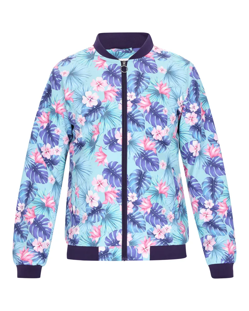 My Mo Jacke Männer hellblau mehrfarbig Hellblau