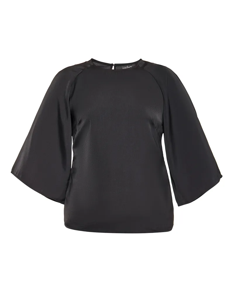 Usha Bluse Damen schwarz Schwarz