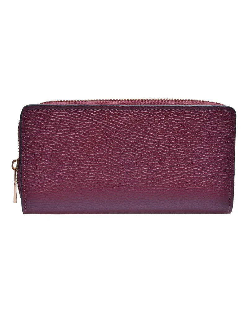 Anna Luchini Weinfarbe Rindsledertasche Weinrot