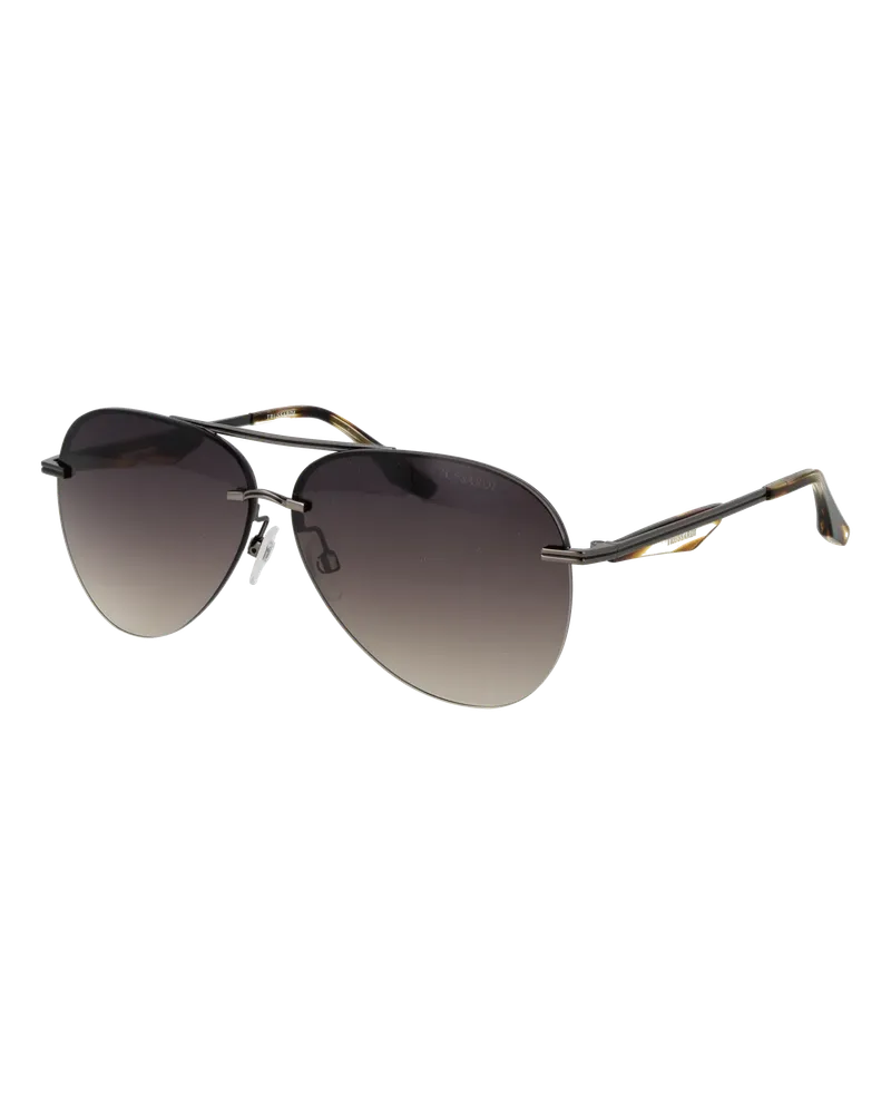 Trussardi Sonnenbrillen TSM3004 E01 64 Dunkelgrau
