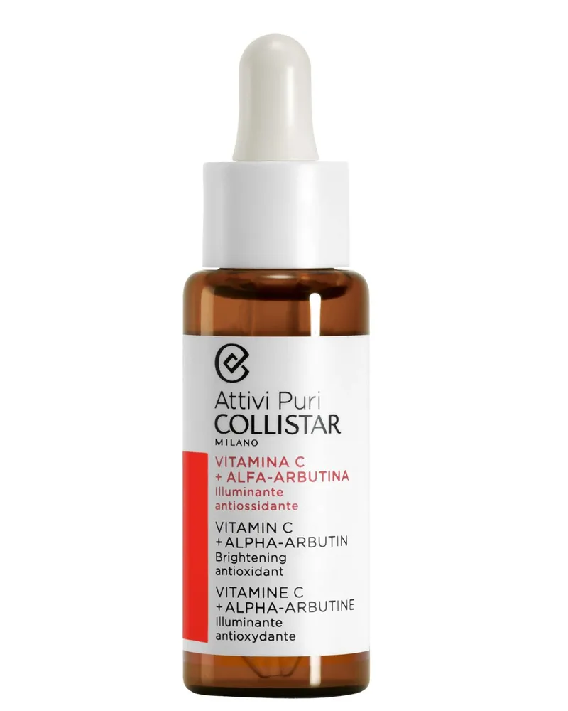 Collistar Attivi Puri Vitamin C mit Alpha-Arbutin für strahlende Haut 