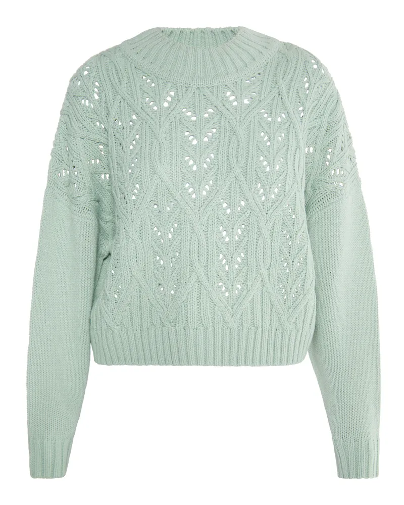IZIA Strickpullover Damen Minze Mintgrün