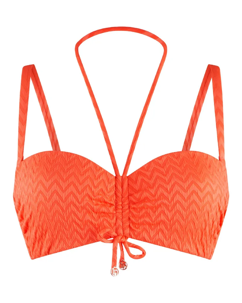 LingaDore Balconette Bikini top Korallenrot