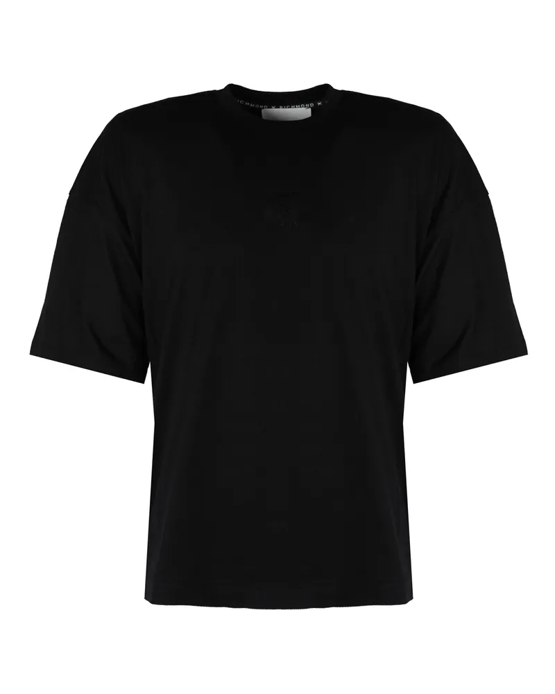 John Richmond T-Shirt für Herren - Schwarz Schwarz
