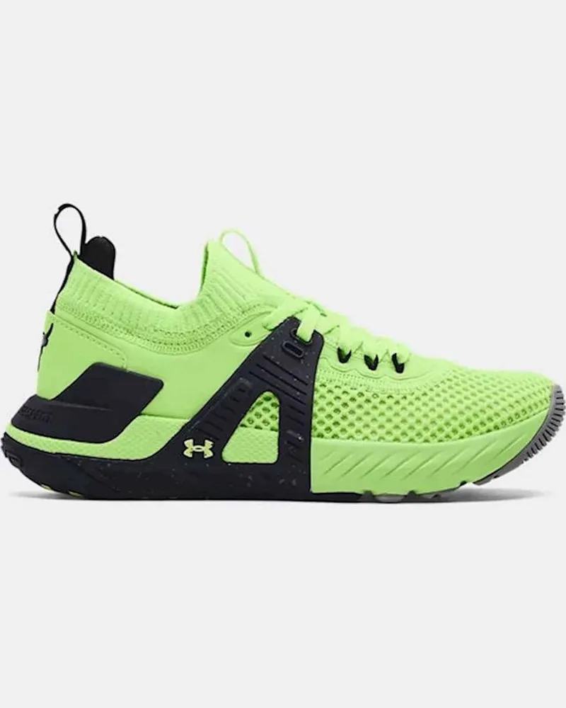 Under Armour Under Armor Project Rock 4 Green Womens Trainer Grün