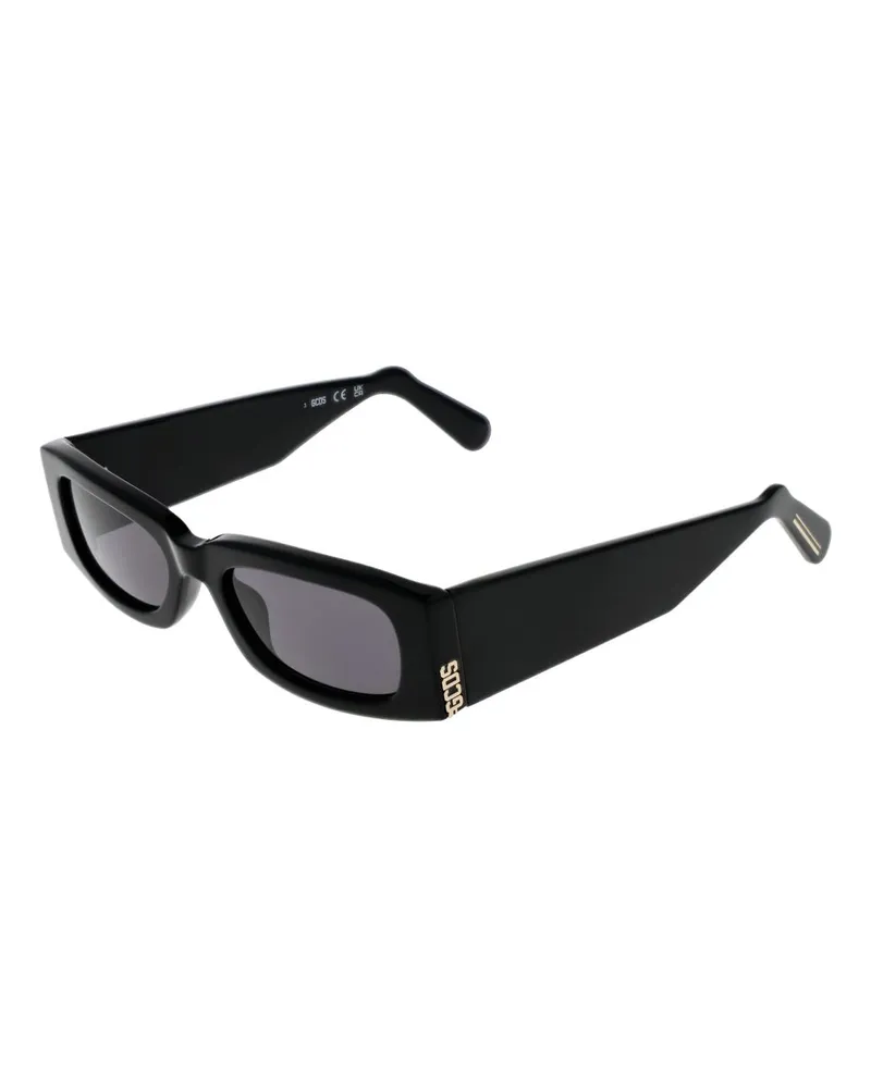 GCDS Acetat-Sonnenbrille - Schwarz Schwarz