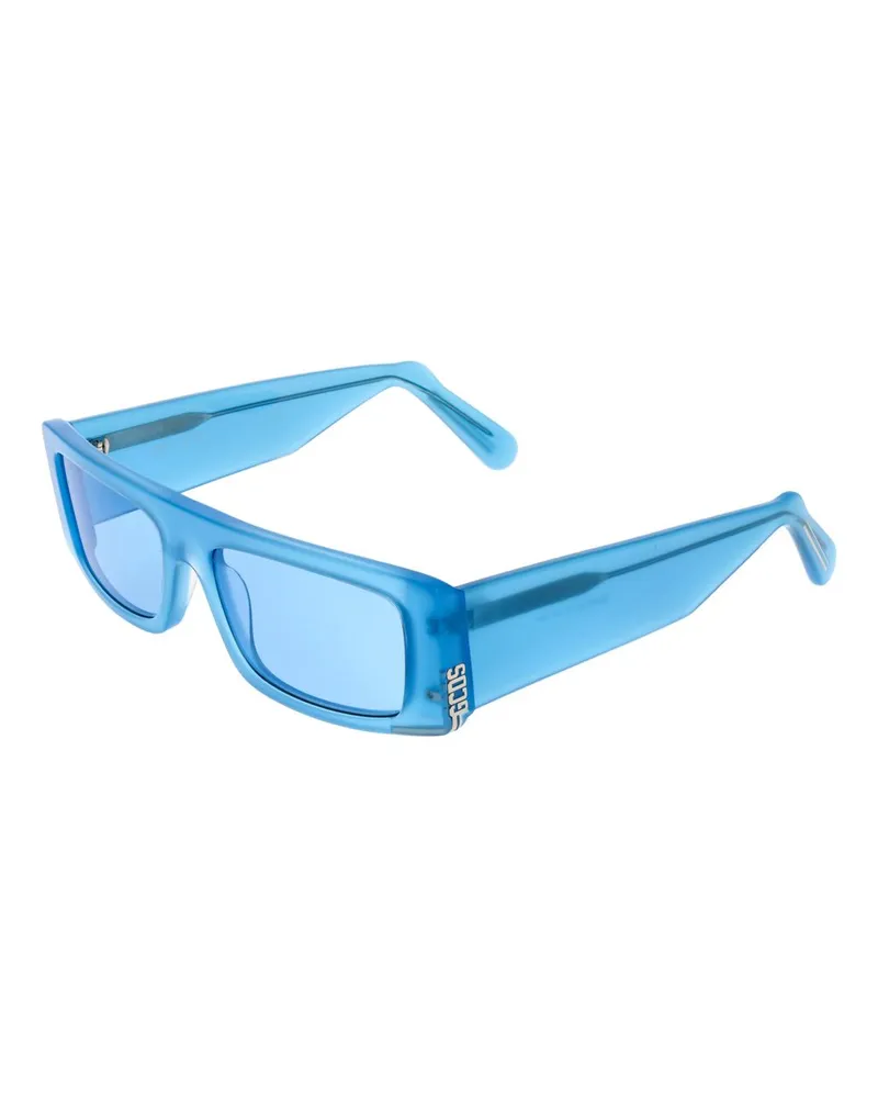 GCDS Rechteckige Sonnenbrille Modell Gc1055356 Hellblau