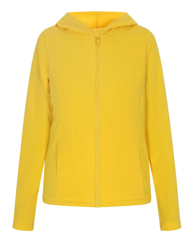 My Mo Fleecejacke Damen gelb Gelb