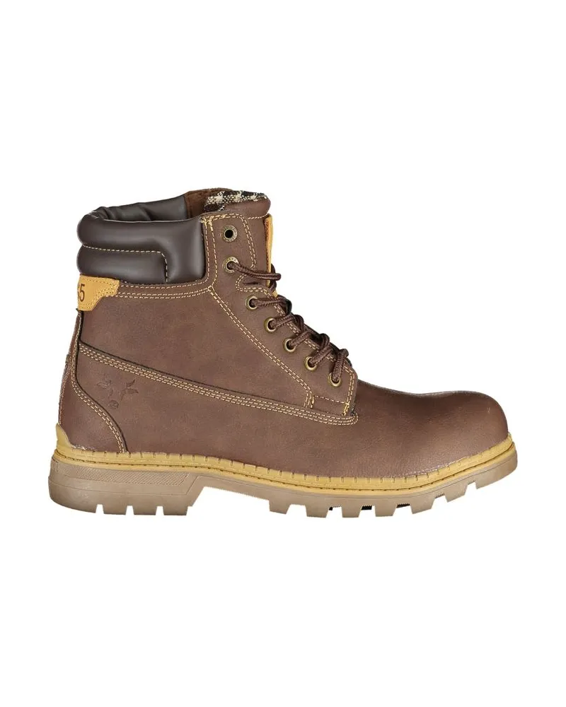 Carrera Herren Braune Lederstiefel Ca25503 Braun