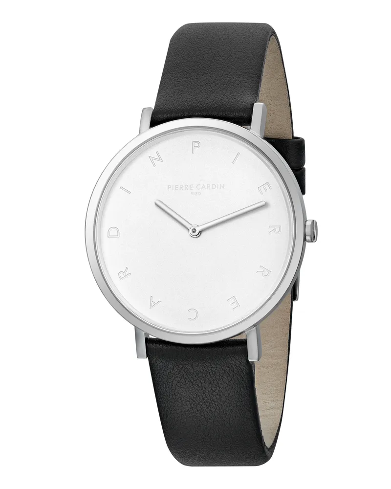 Pierre Cardin Belleville Tribute Schwarz Damen Armbanduhr CBV.1001 Schwarz