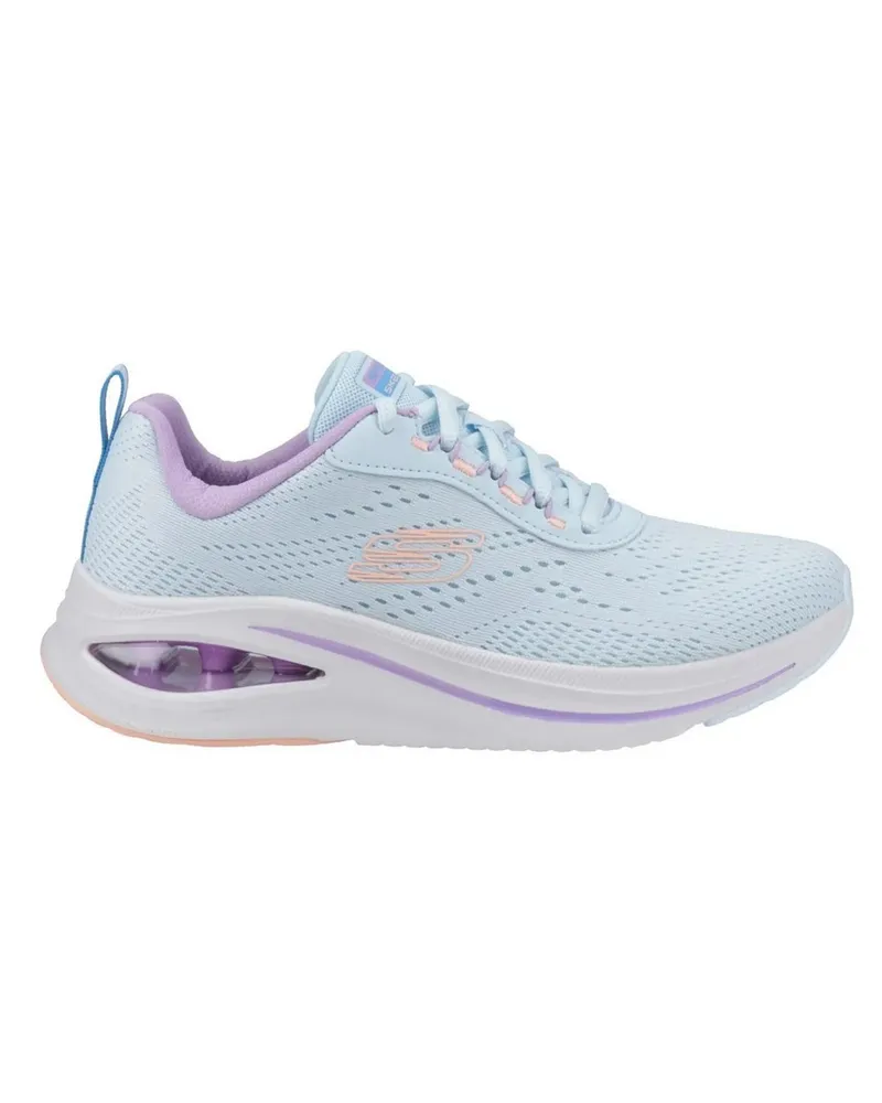 Skechers Damen Sneaker "Meta Aired Out" (Hellblau/Bunt Blau