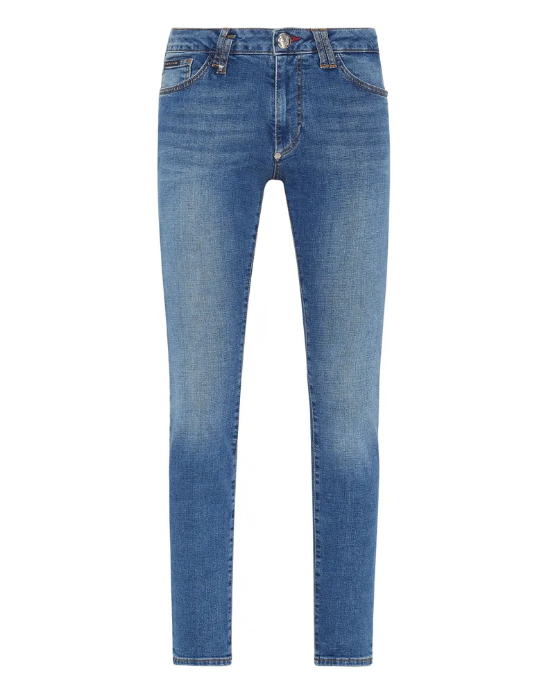 Philipp Plein Jeans Slim Fit - Blau Blau