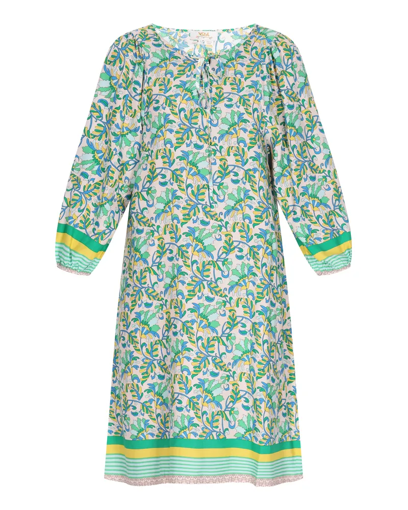 Usha Kleid Frauen grün mehrfarbig Mehrfarbig