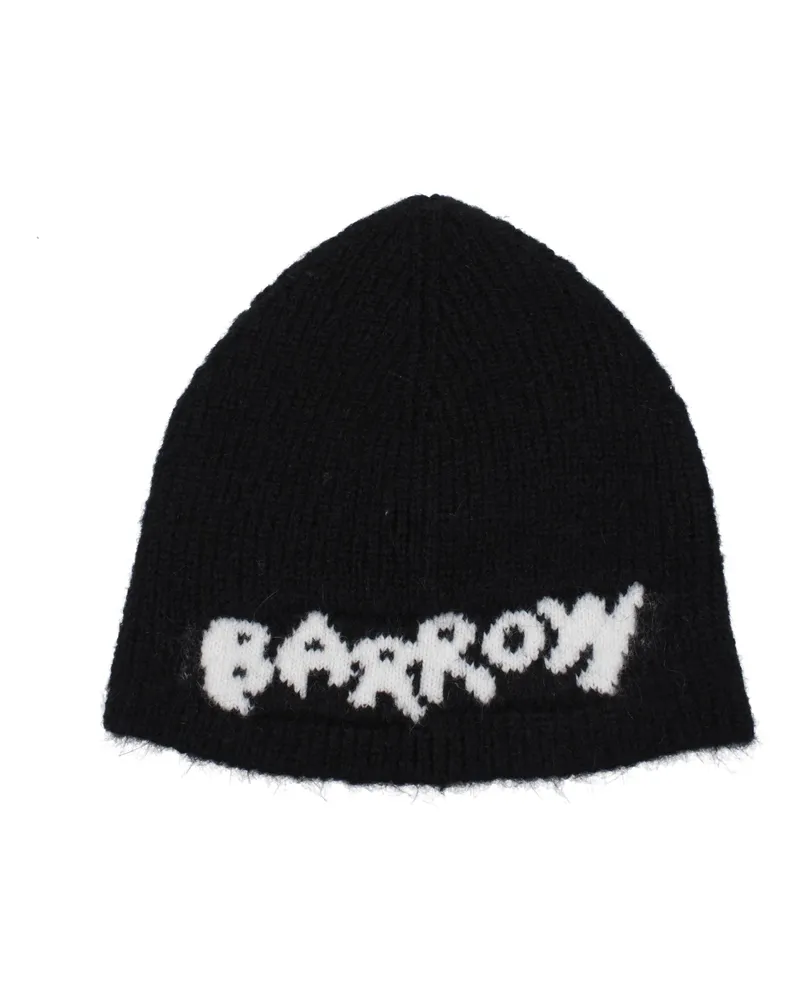 BARROW Schwarze Marabou Mütze Schwarz