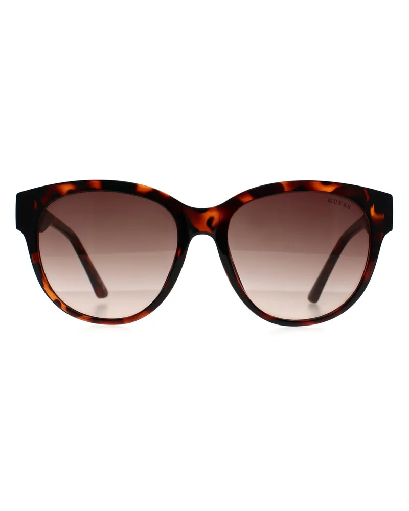 Guess GF6163 Cat-Eye-Damen-Sonnenbrille mit Farbverlauf - Braun Braun