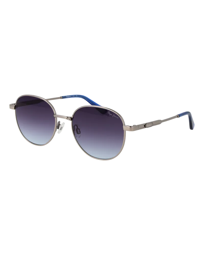 Pepe Jeans Sonnenbrille Modell PJ5213 910, Größe 52 - Silber Silber