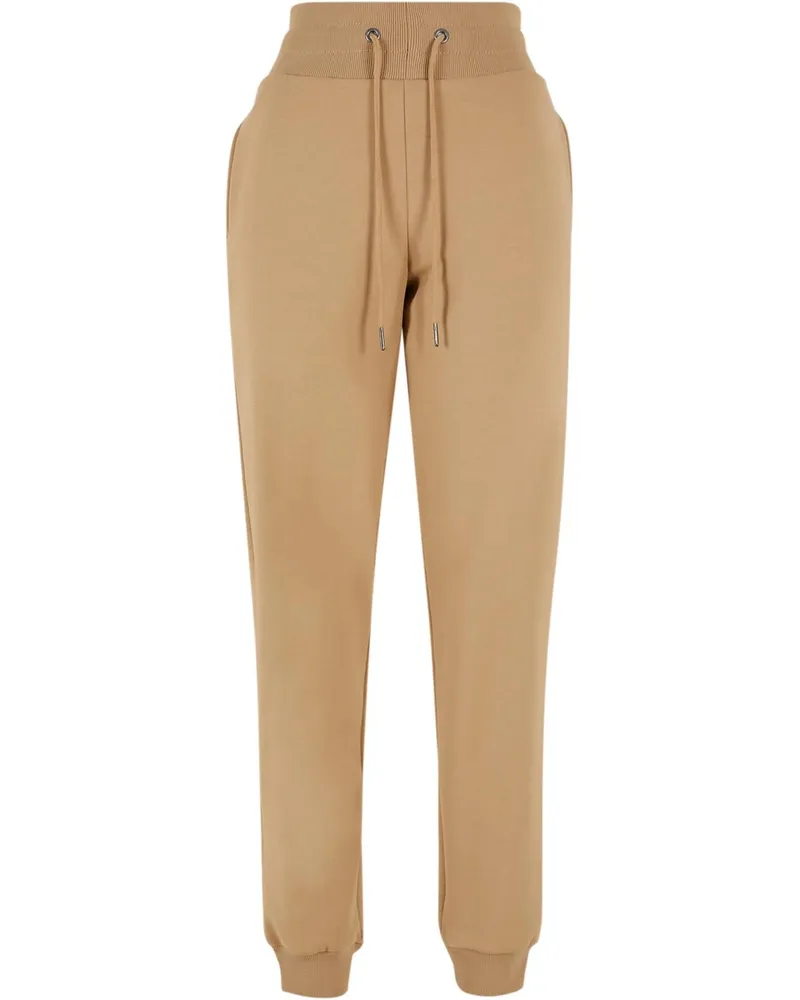Urban Classics Cozy" Jogginghosen für Damen (Hell Sandfarben Wollweiß
