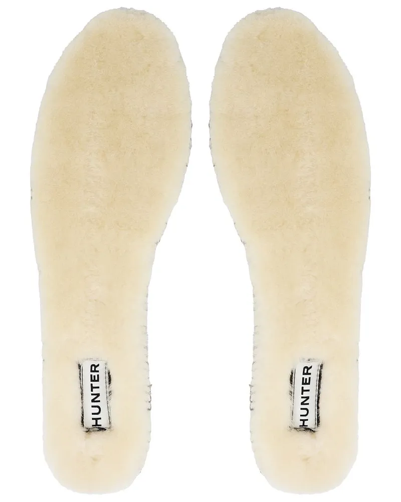 Hunter Insulated Shearling Herren Beige Einlegesohlen Schuhe Beige