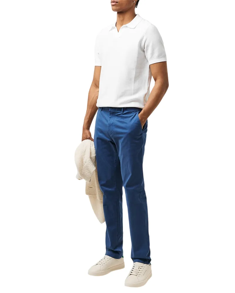 Tommy Hilfiger Pebble Grain Court" Sneaker für Herren, Leder (Naturweiß/Grün Weiß