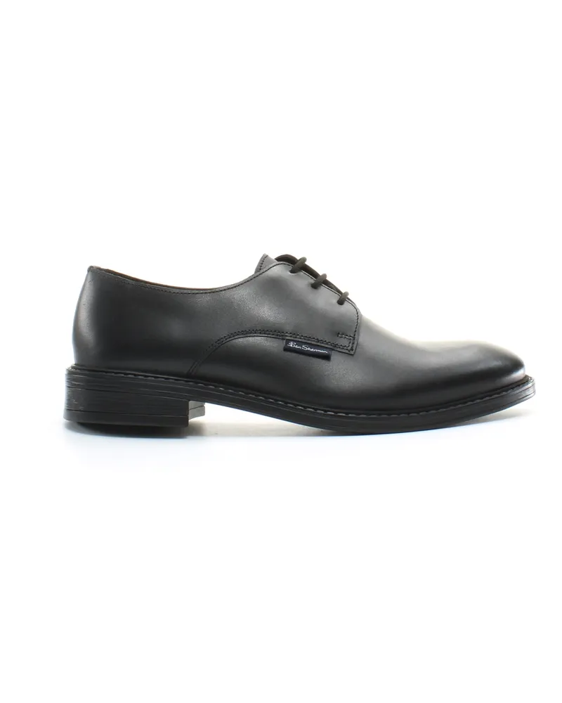 Ben Sherman Pearce Herren schwarze Schuhe Schwarz