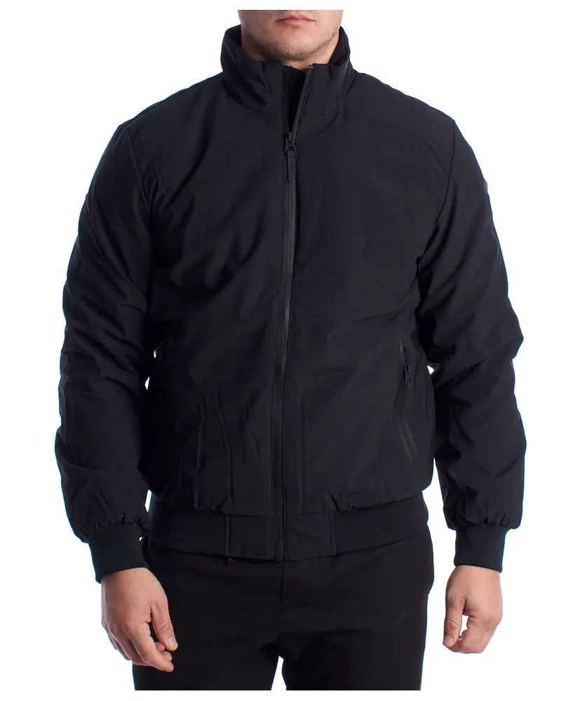 U.S. Polo Assn.  Herren Bomberjacke US40125005 Schwarz
