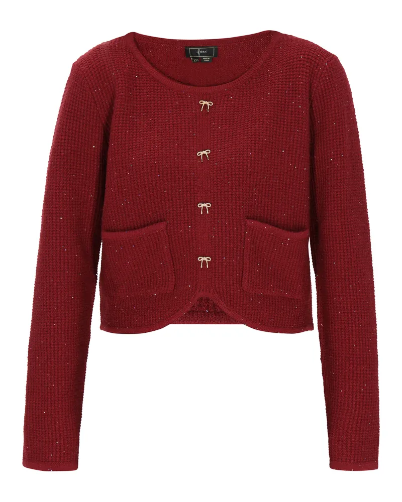 FAINA Pullover Frauen Burgund Bordeaux