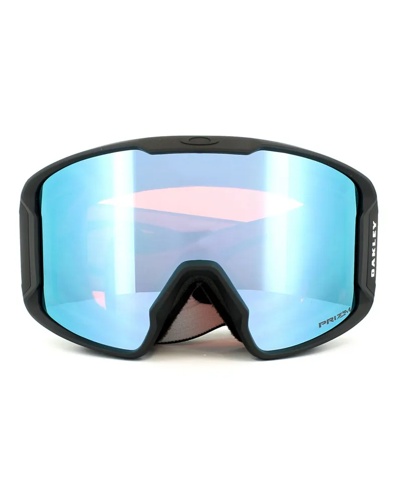 Oakley Skibrille Line Miner OO7070-04 Matt Schwarz Prizm Sapphire Iridium Schwarz