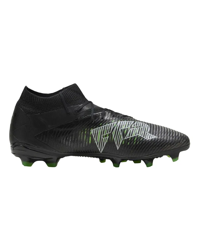 Puma Future 8 Match" Fußballschuhe mit festem Boden für Herren (Schwarz/Grün Schwarz