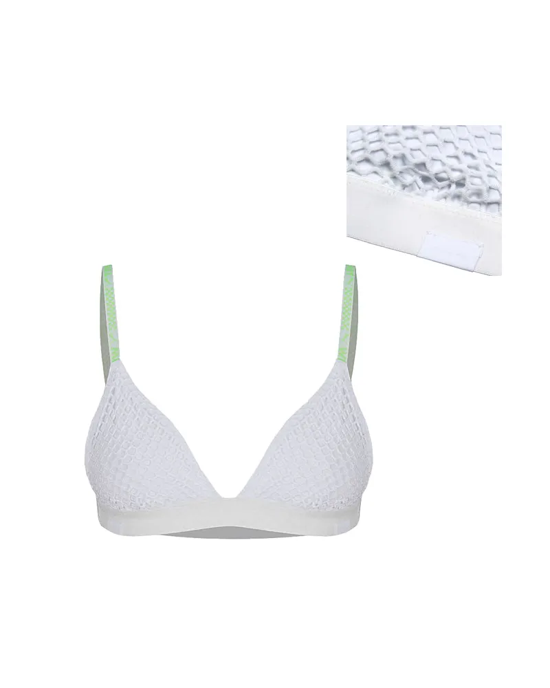Puma x Rihanna Fenty Dreieck-Bikini-Oberteil für Damen - Weiß Weiß