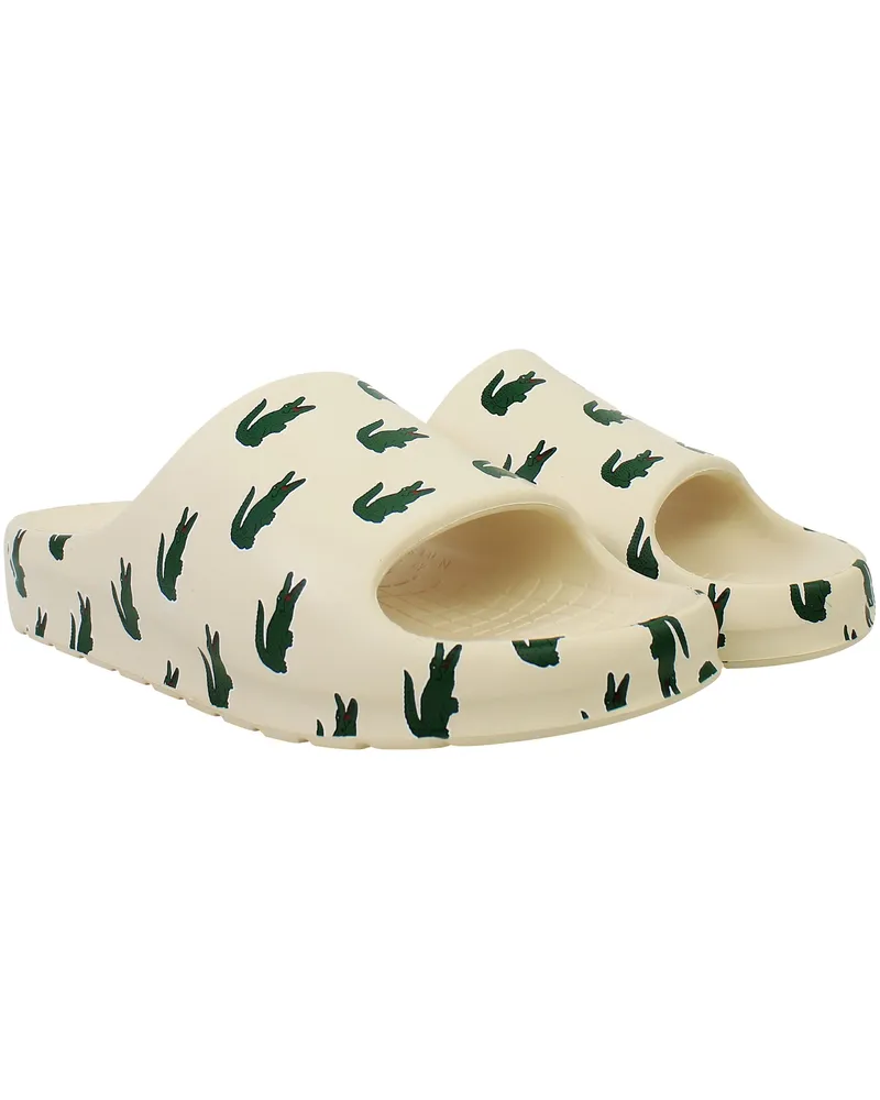 Lacoste Serve Slide 2.0 223 3 SFA Beige Damen-Slider Beige