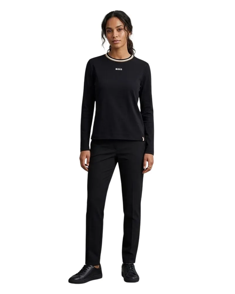 HUGO BOSS Sweatshirt für Damen (Schwarz Schwarz
