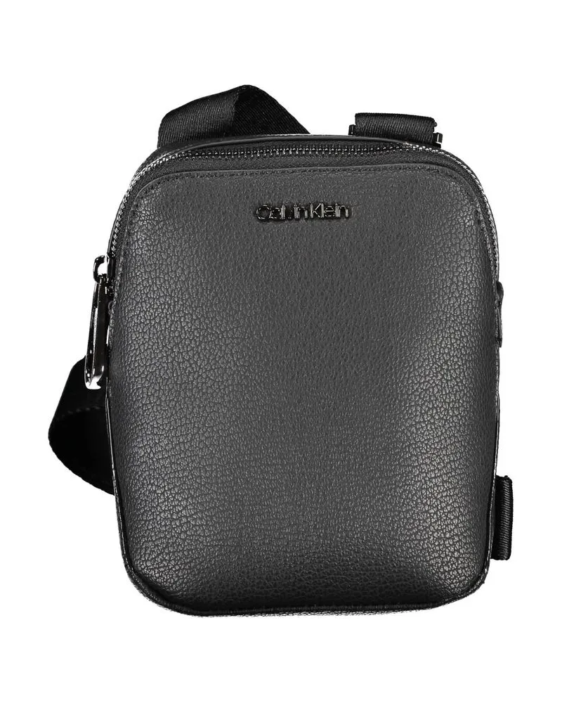 Calvin Klein Leder Umhängetasche K50k507326 Schwarz