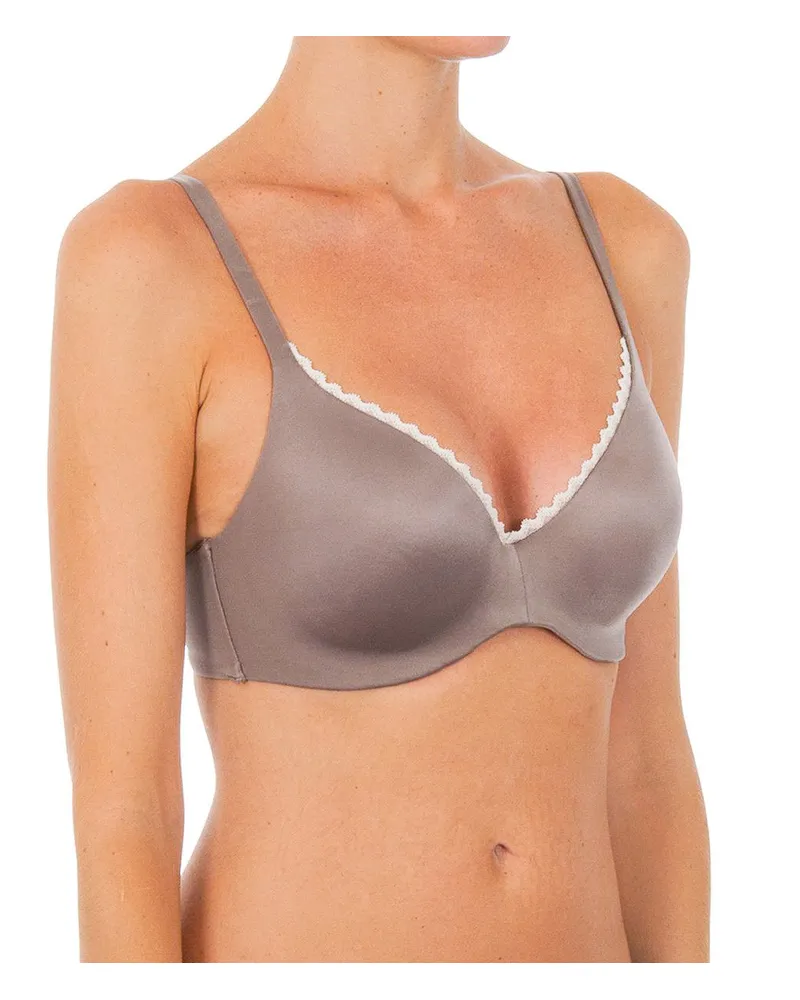 Playtex Women's 24 Hour Comfort BH mit herausnehmbaren Bügeln 4183 Braun