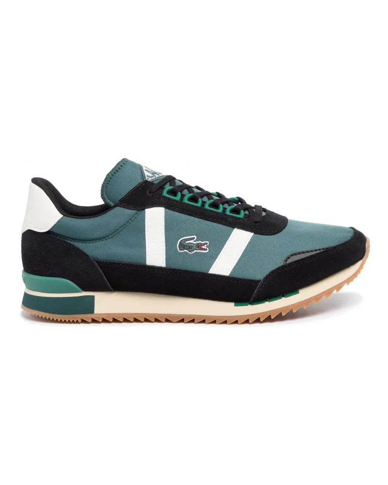Lacoste Partner Retro 319 1 SMA Mens Green/Black Trainer Blau