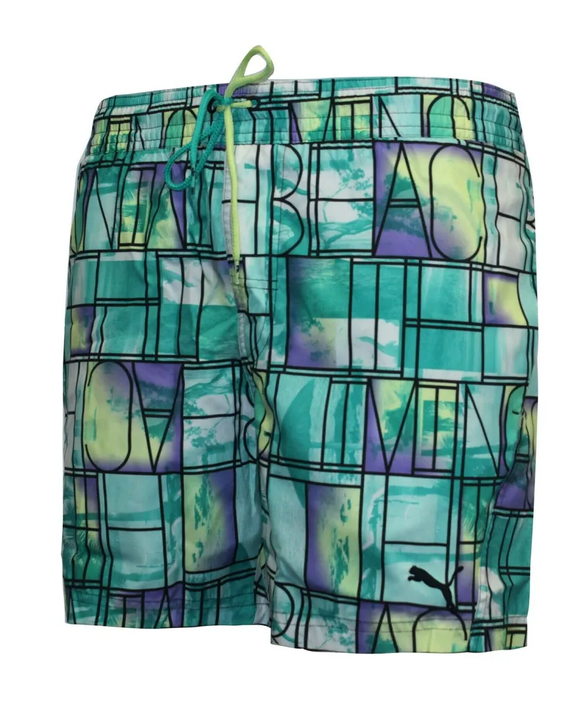Puma Tropical Badeshorts für Herren - Blau Blau