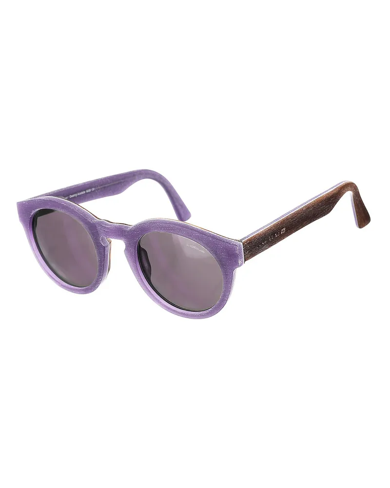 Lotus Acetat-Sonnenbrille mit ovaler Form L8023 unisex Mehrfarbig