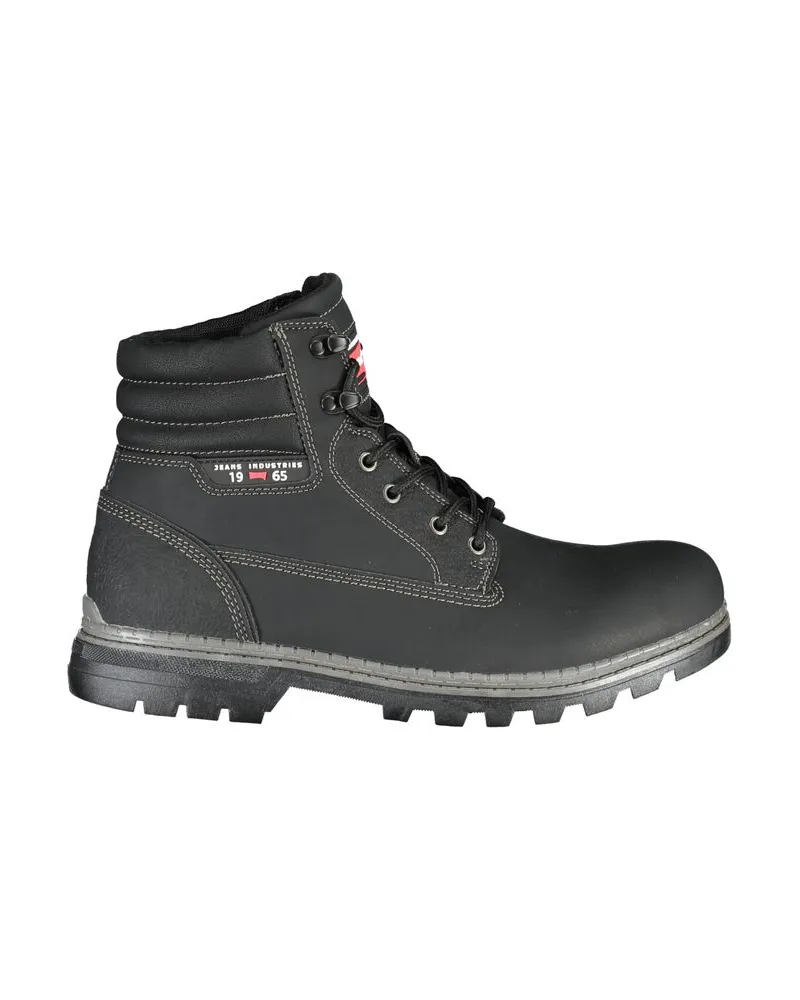 Carrera 1965 Schnürstiefel Schwarz