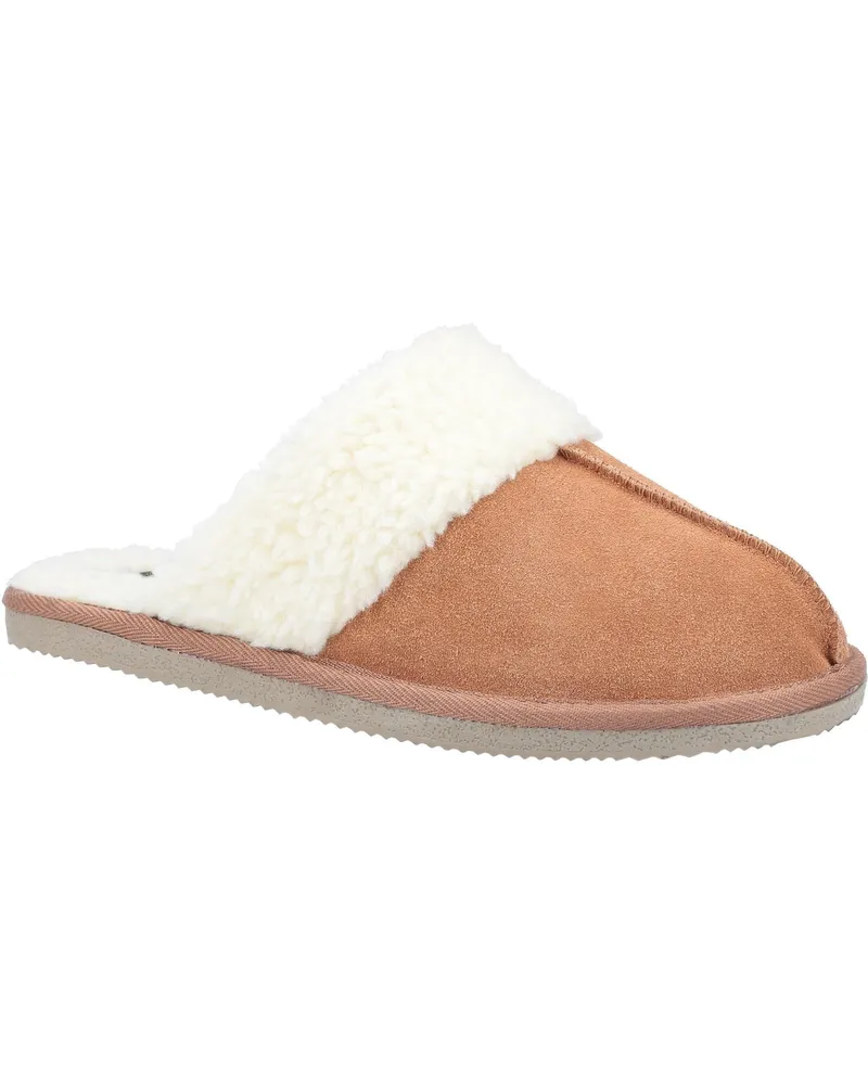 Hush Puppies Damen/Damen Arianna Wildleder Pantoffeln (Tan Cognac