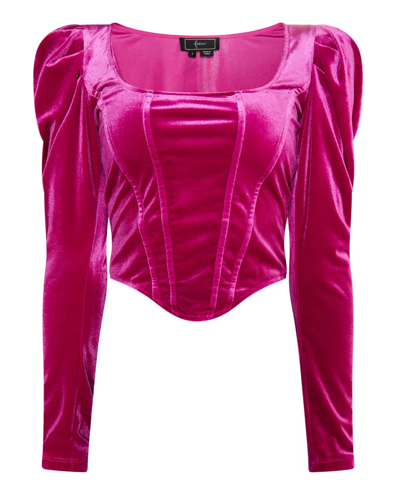 FAINA Bluse - Rosa Rosa